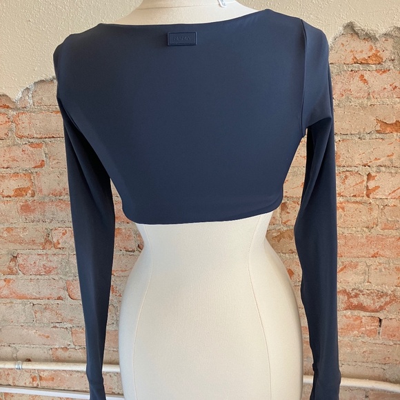 NAMA Navy Body Butter Sweetheart Long Sleeve SIZE MEDIUM - Picture 6 of 6